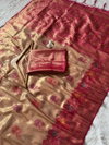 Fancy Tissue Pure Banarasi Zari Work Saree Wholesale In India